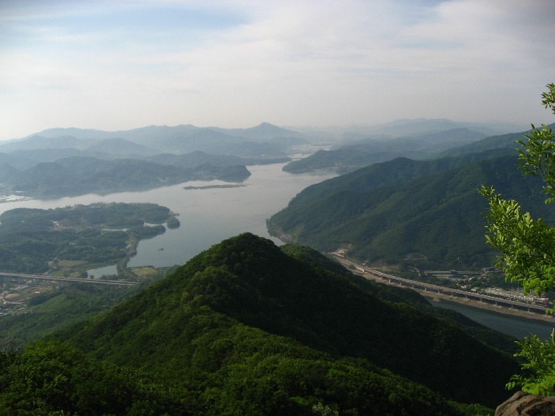 정상 조망 이미지