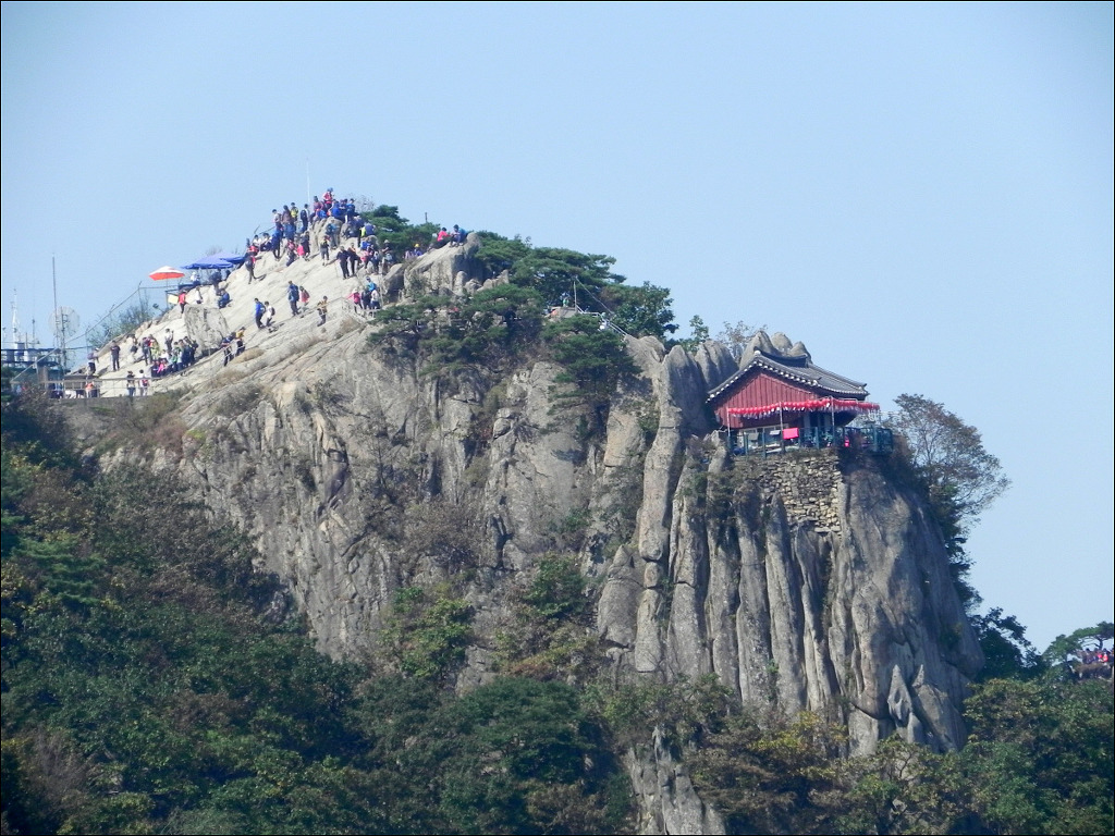 정상 풍경 이미지