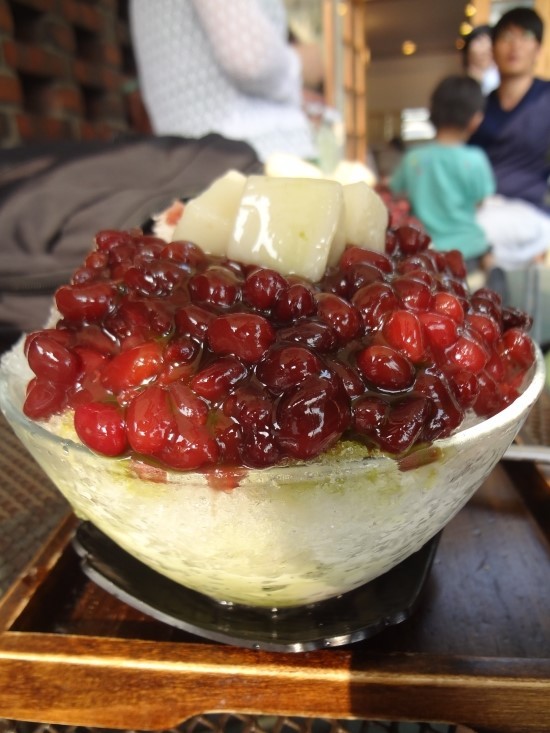 팥빙수 이미지