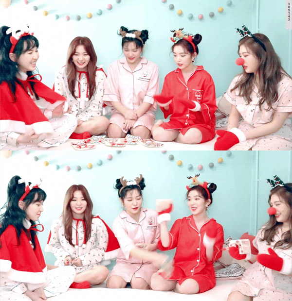 [레드벨벳] 크리스마스 홈파티 셀프캠 짤 모음 | 인스티즈
