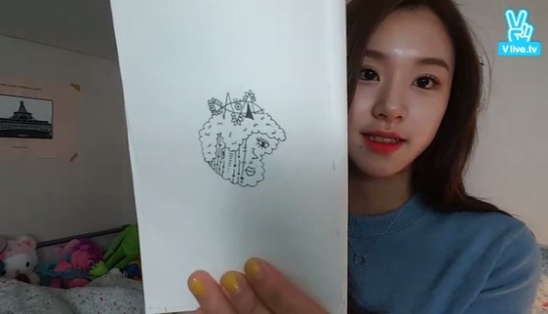 채영이 아기자기한 그림 실력.jpg | 인스티즈