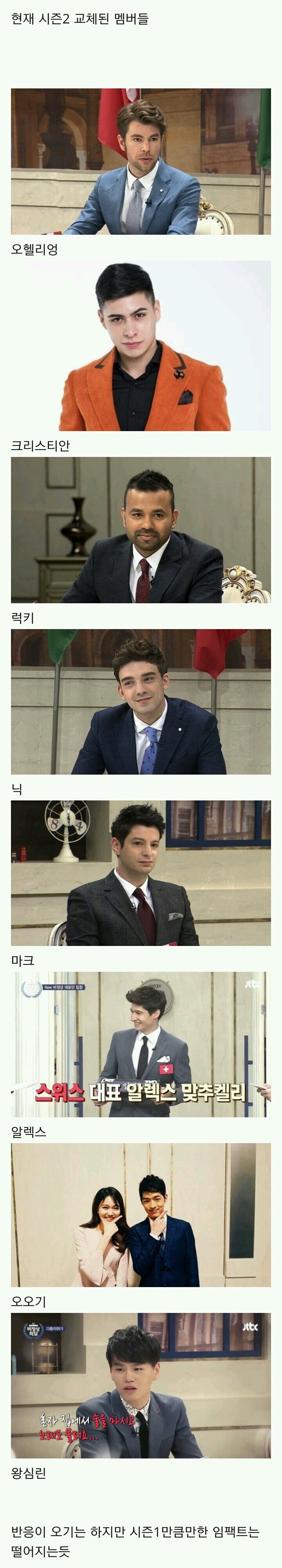 시즌1을 넘지 못한다는 비정상회담 시즌2.jpg | 인스티즈