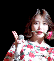 아이유 브이.gif | 인스티즈