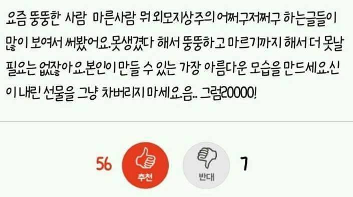 20대에 뚱뚱한건 세상에서 가장 어리석은 행동인것 같다 | 인스티즈