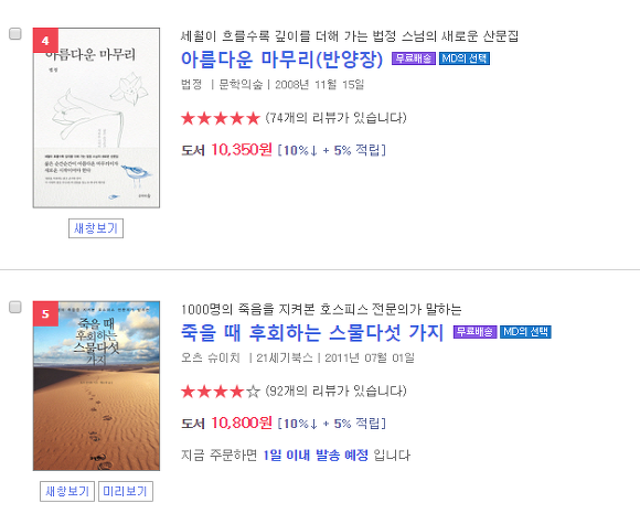 베스트 셀러로 알아보는 대한민국 사람 생각 | 인스티즈