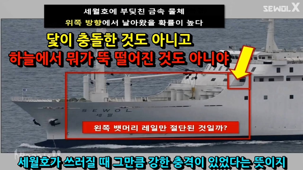 파파이스 닻 고의침몰설에 반박하는 자로 세월 X | 인스티즈