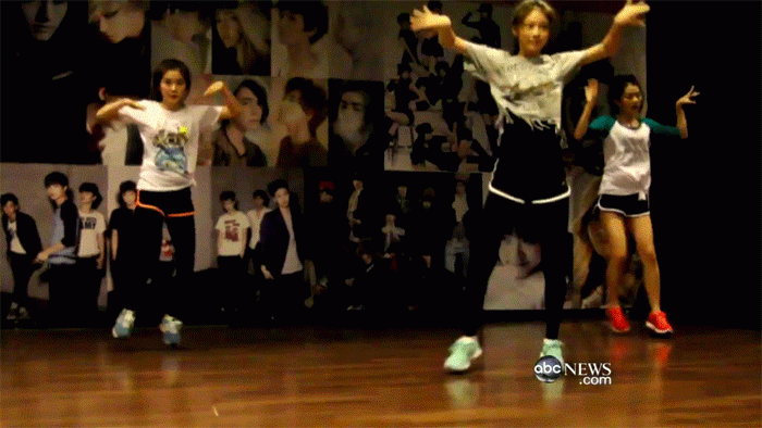 공승연 레드벨벳 준비하던 시절.GIF | 인스티즈