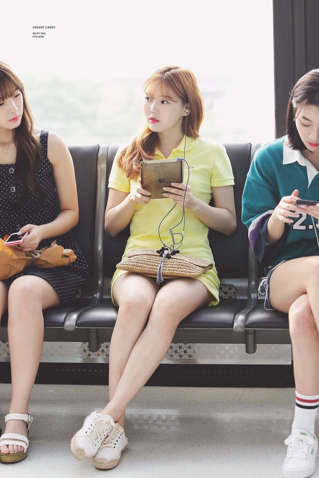 [오마이걸] 낮잠을 자고 싶지만 일은 해야하니 효정이 | 인스티즈