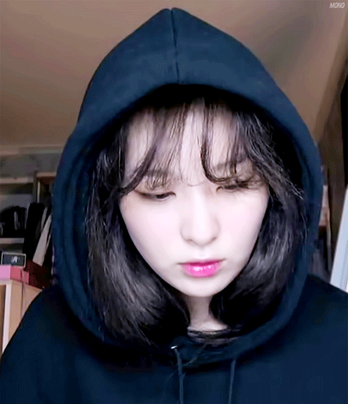후드가 잘 어울리는 슬기.gif | 인스티즈