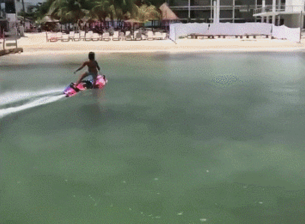 파도 없이 타는 제트 서핑 보드 | 인스티즈