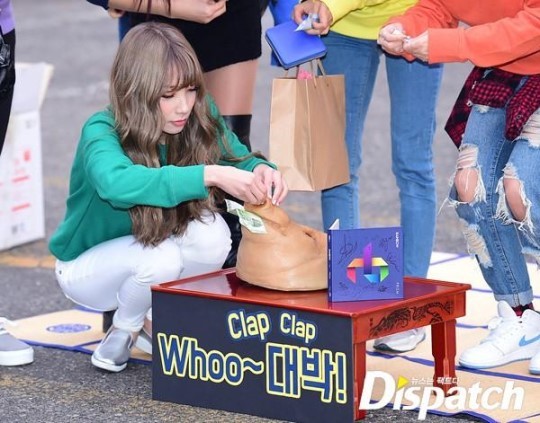 뮤직뱅크 출근길 고사 지내는 레인보우 | 인스티즈