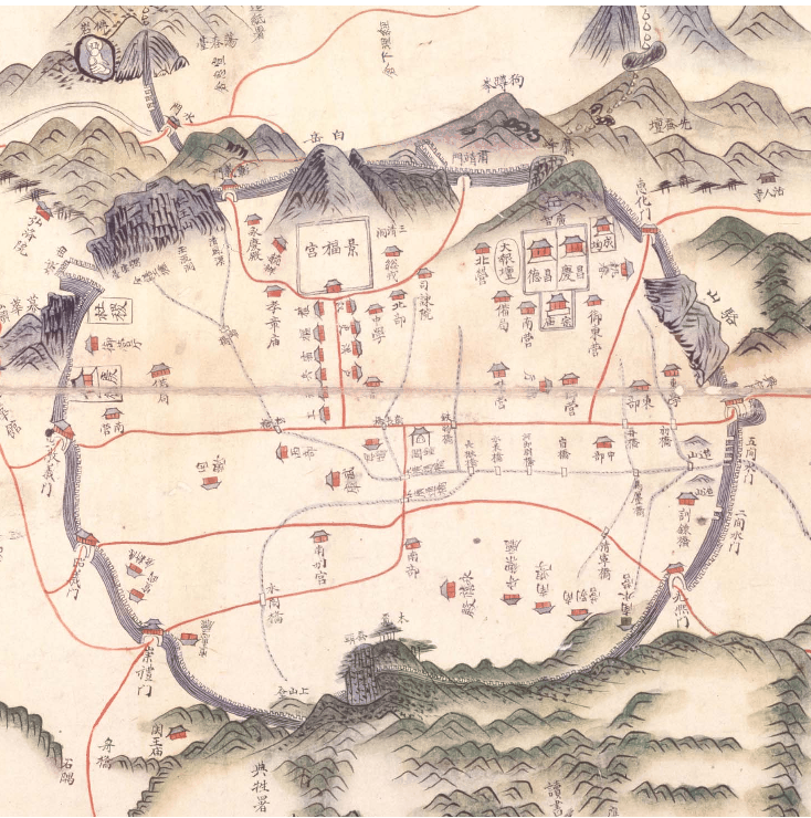 조선시대 지도에 나와있는 도시의 모습 - 1 (경기도) | 인스티즈