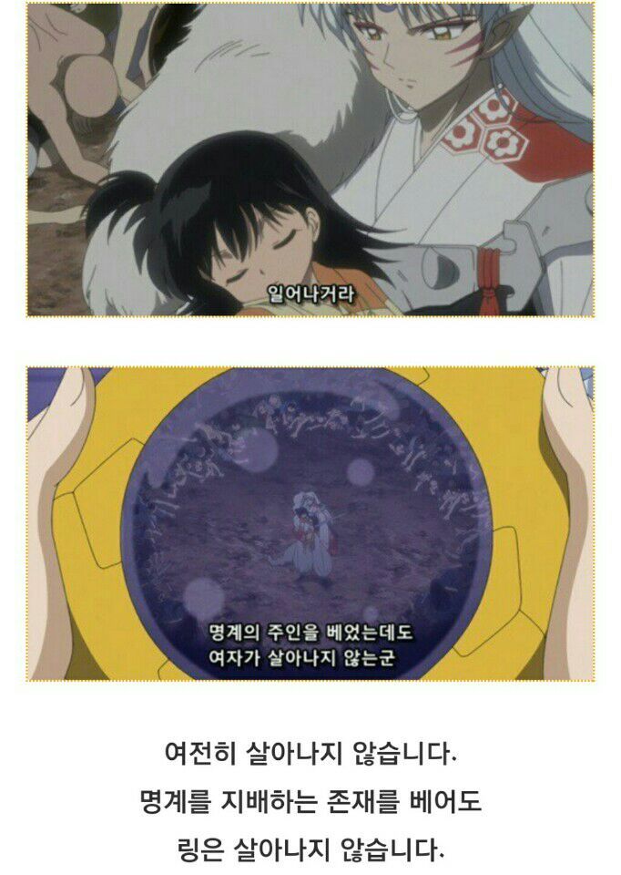 [이누야샤완결편] 셋쇼마루의 표정변화가 가장 심했던 화 | 인스티즈