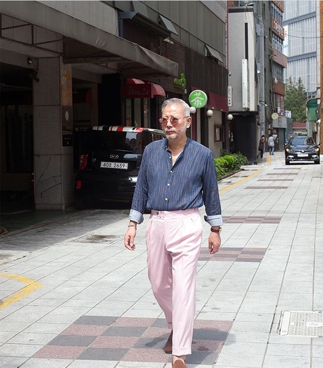 동양인 할아버지 패션 | 인스티즈