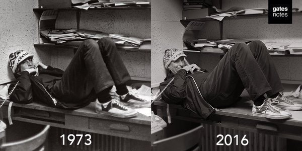1973년과 2016년 빌 게이츠 | 인스티즈