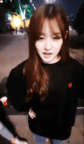 어제자 구구단 브이앱 정미미 비주얼.gif | 인스티즈