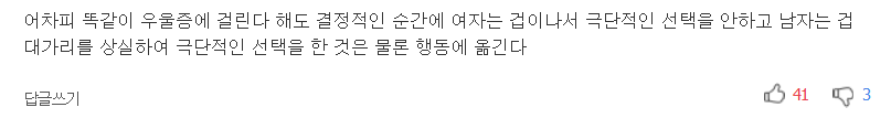 우울증.. 왜 남성이 여성보다 위험한가 | 인스티즈