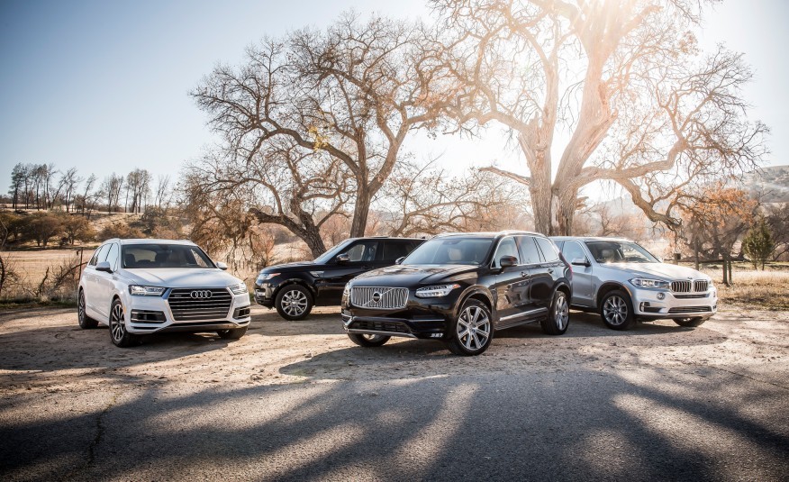 2017 아우디Q7 vs 2015 BMW X5 vs 2015 레인지로버 스포츠 vs 2016 Volvo XC90 T6 AWD | 인스티즈