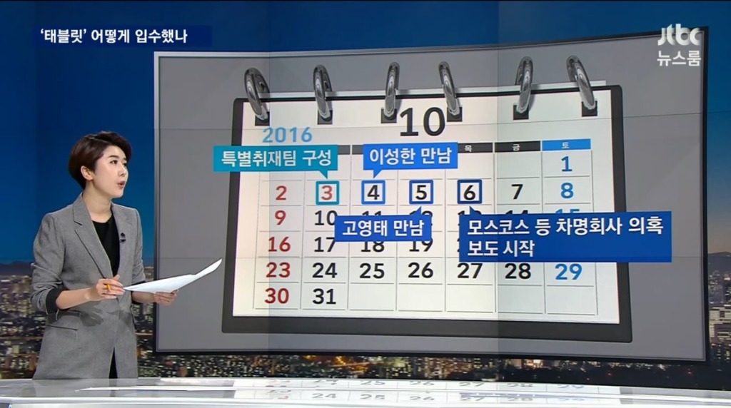 Jtbc뉴스룸 앵그리 손석희가 밝힌 태블릿PC입수경위_ feat. 심수미기자 서복현기자 | 인스티즈