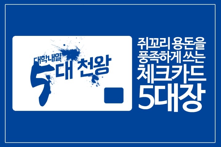 혜택이란것이 폭발한 체크카드5대장 | 인스티즈