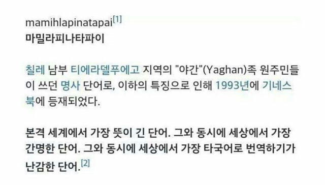세상에서 가장 타국어로 번역하기가 난감한 단어 | 인스티즈