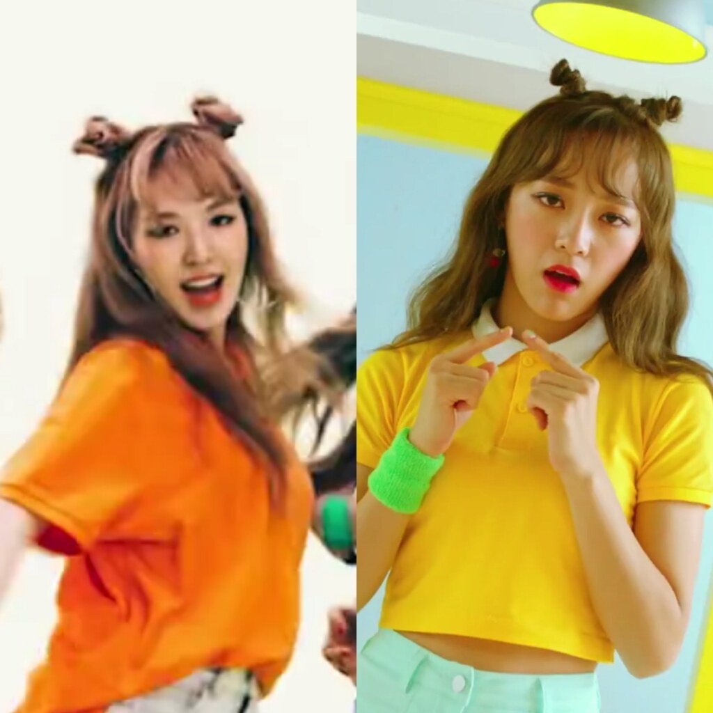 레드벨벳 컨셉과 많이 겹친다는 아이오아이 | 인스티즈