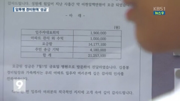 아파트 주민들이 경비원에게 | 인스티즈