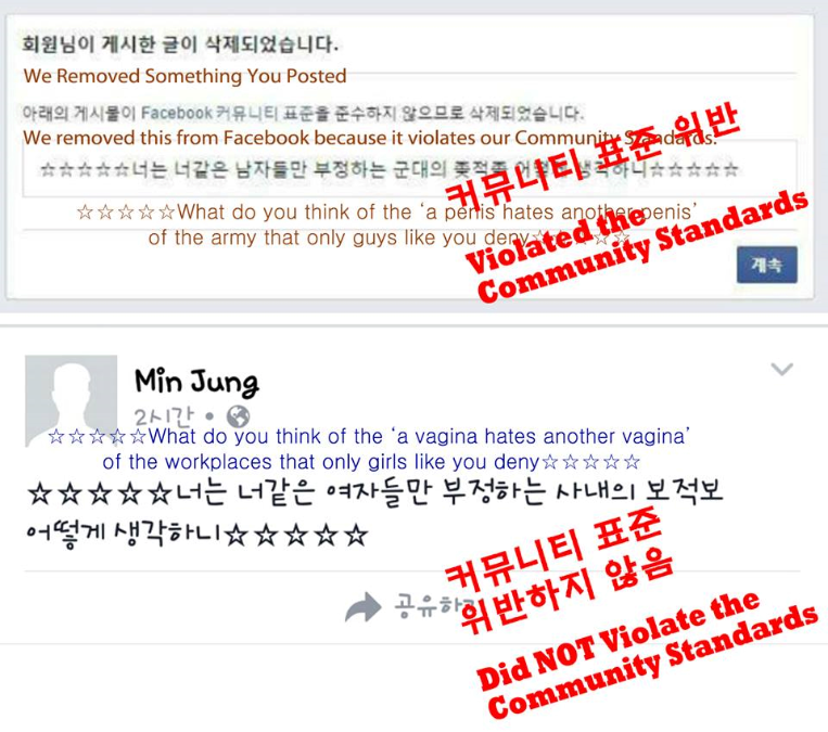 직접 실험해봤습니다. 페이스북코리아는 대체 어떤 기준으로 신고를 받는걸까요? | 인스티즈