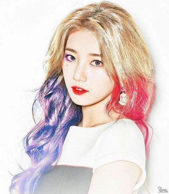 여자 연예인 할리퀸 코스프레 모음.jpg | 인스티즈