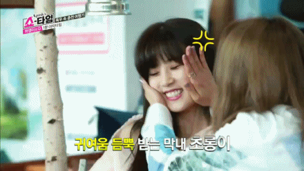 일요일엔 에이핑크 리더와 막내,jpgif | 인스티즈