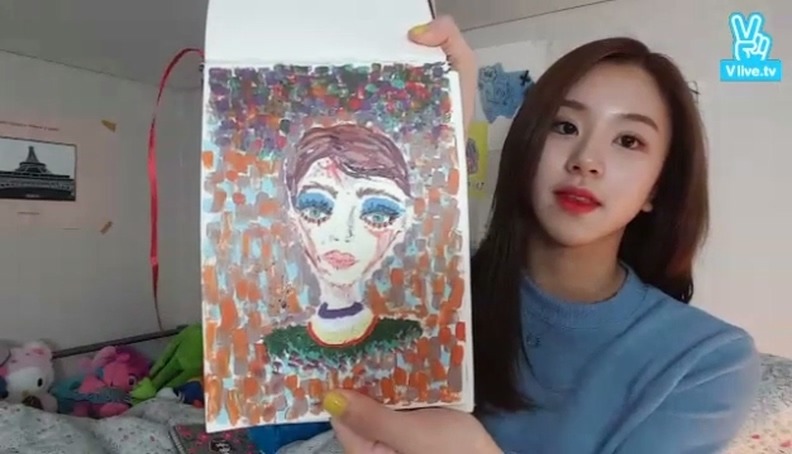 채영이 아기자기한 그림 실력.jpg | 인스티즈