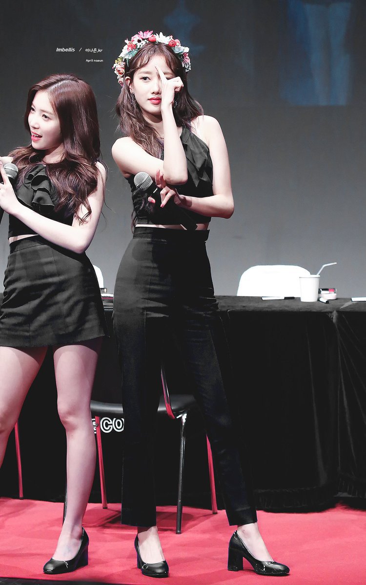 상큼하게 이쁜 에이프릴 이나은.jpgif | 인스티즈