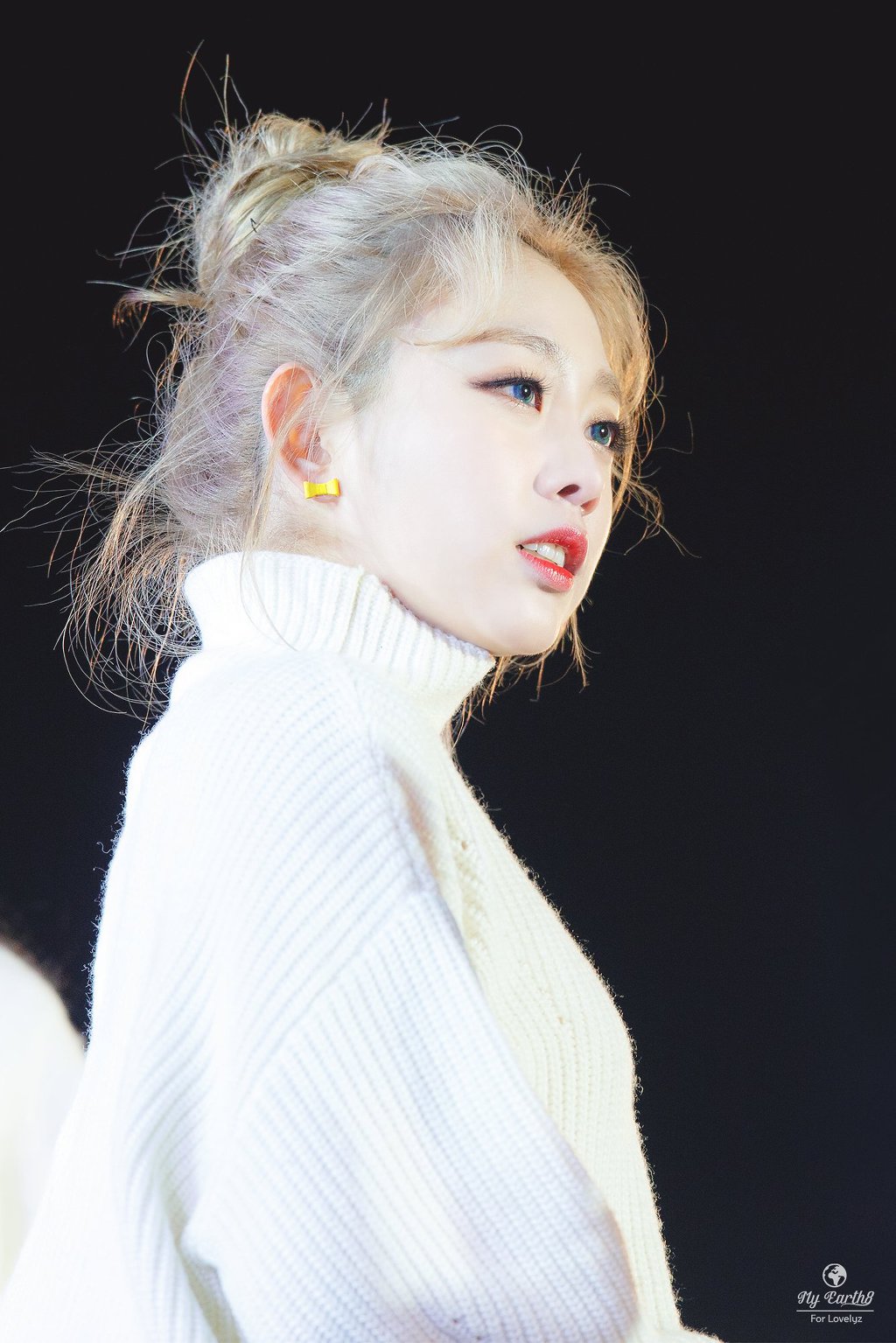 금발머리가 찰떡같이 어울리는 러블리즈 지수.jpg | 인스티즈