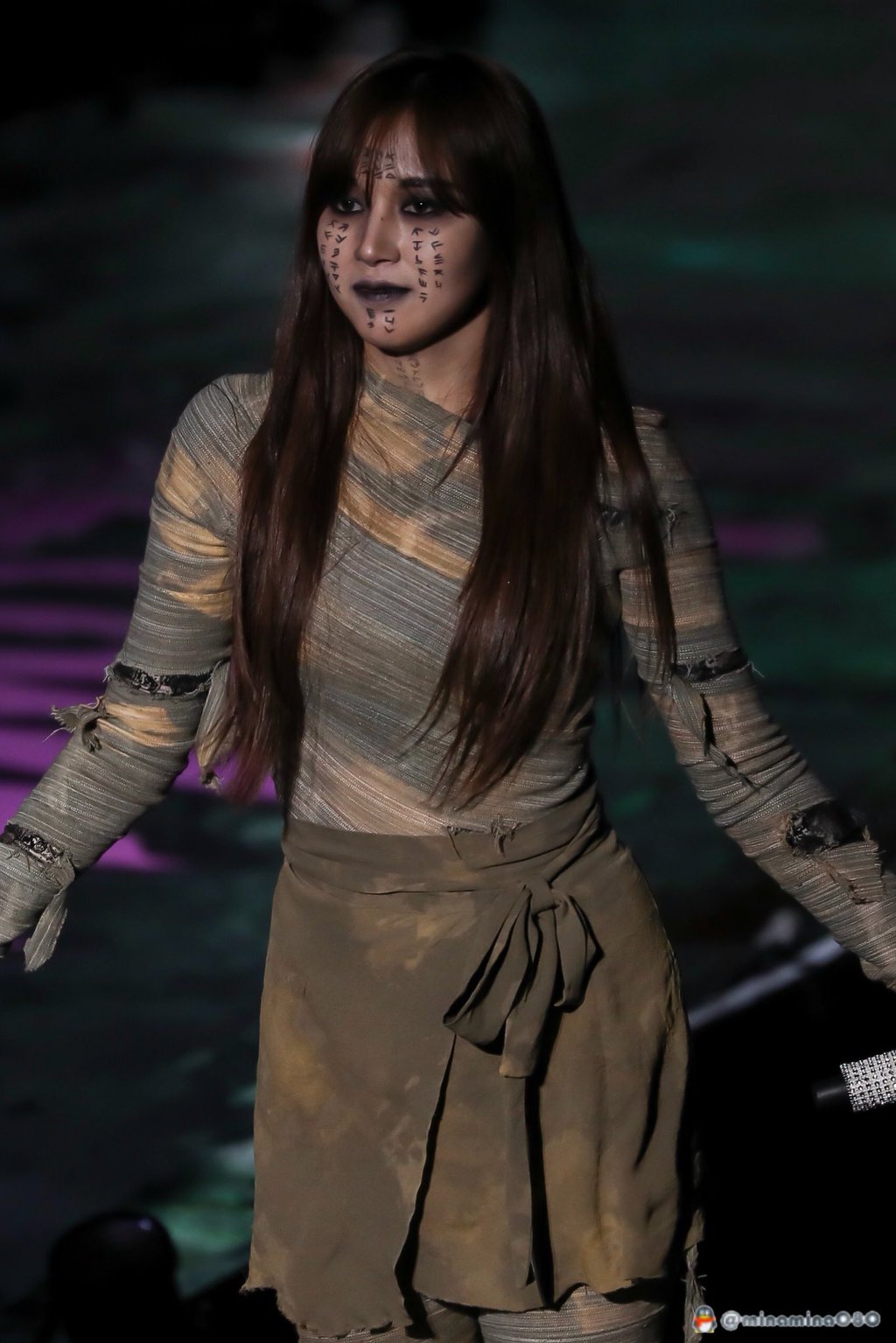 181028 트와이스 ONCE Halloween 미나리 feat. 오늘 엄마랑 자야할듯 | 인스티즈