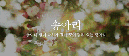 뜻이 이쁜 순우리말 모음.gif | 인스티즈