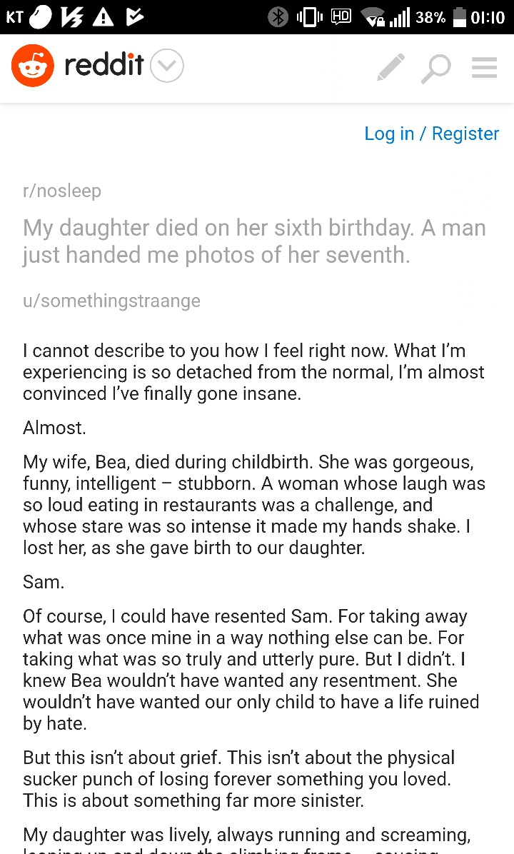 [번역괴담] [레딧괴담] 6살에 죽은 내 딸의 7살 사진을 어떤 남자에게 받았다 | 인스티즈