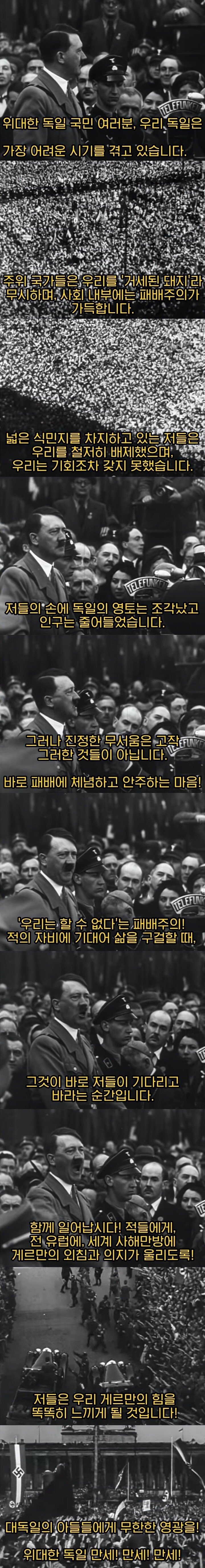 프랑스에게 전쟁 선포하던 시절 히틀러의 인기........jpg,gif | 인스티즈