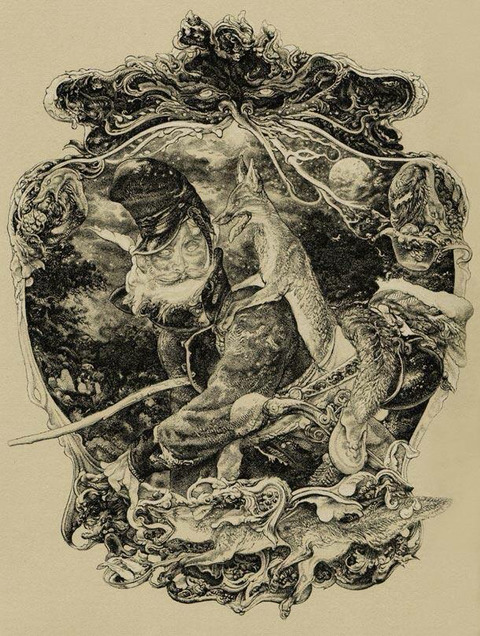 [예술] 러시아 출신 영국 일러스트레이터 Vania Zouravliov (다소 기괴주의) | 인스티즈