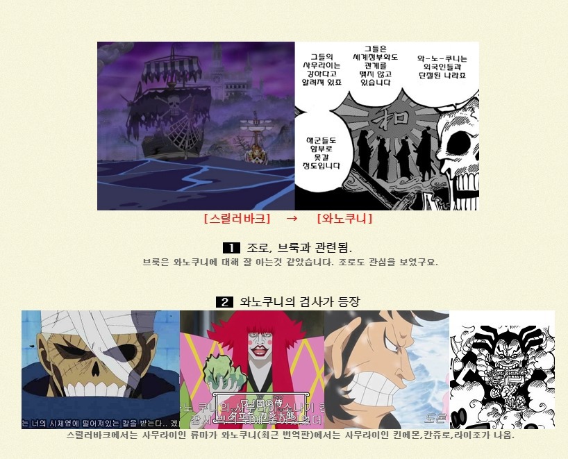 원피스 평행이론 시나리오 | 인스티즈