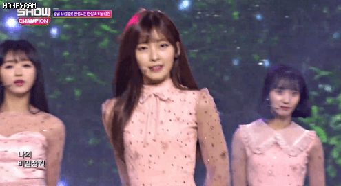 쇼챔피언 오마이걸 비밀정원 아린.gif | 인스티즈