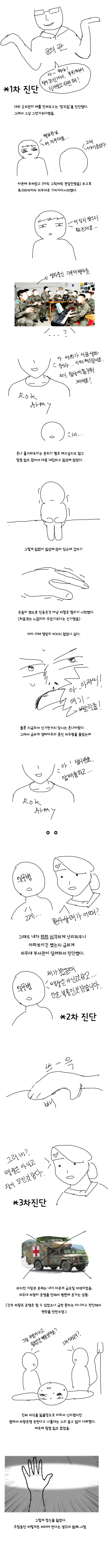 군대에서 맹장터진 만화.jpg | 인스티즈