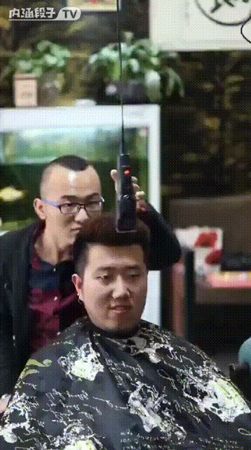 중국 미용사의 스킬.gif | 인스티즈