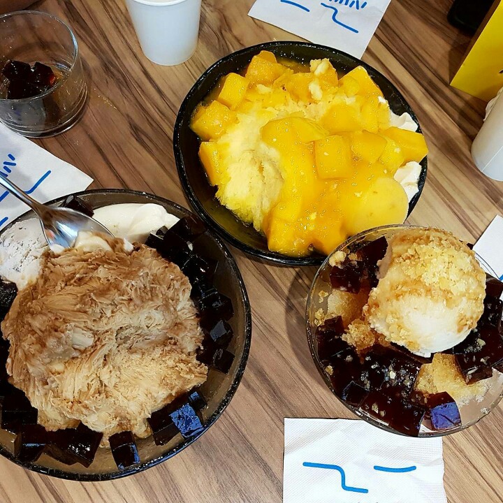 달콤한 디저트! 달콤한 커피빙수 gifjpg | 인스티즈