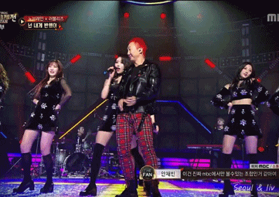 가요대제전 노브레인x러블리즈 gif | 인스티즈