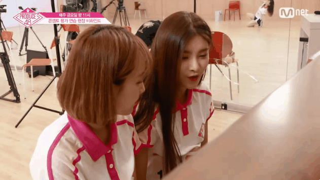 [프로듀스48] 애들 가르치는 박해윤 선생 | 인스티즈
