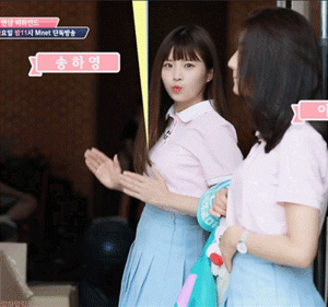[아이돌학교] 송하영.gif | 인스티즈