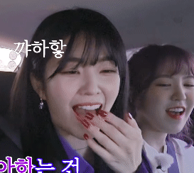흥 대폭발한 배주현.gif | 인스티즈