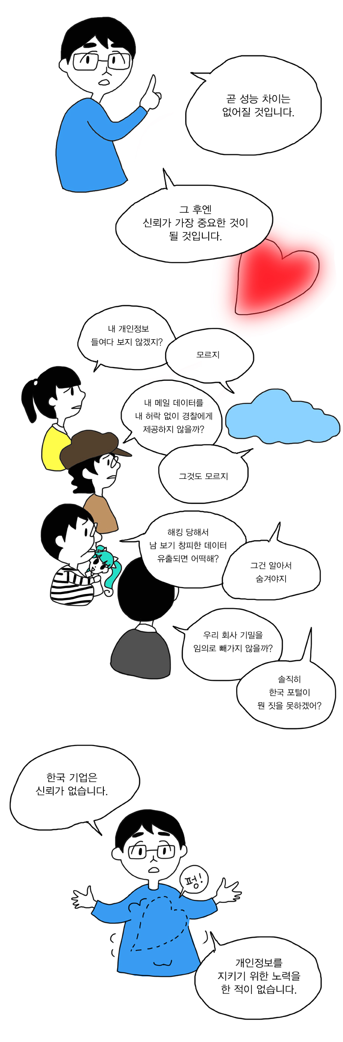 한국의 포털은 어떻게 찌그러들었나? -2편- .Manhwa | 인스티즈