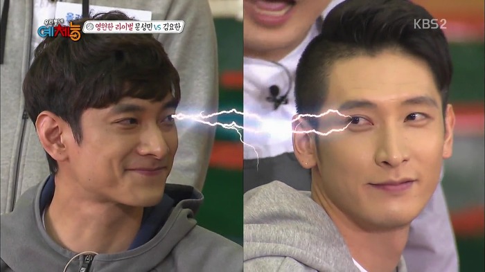 [우리동네예체능] 문성민 VS 김요한 라이벌간 유치찬란 경쟁심.jpg | 인스티즈